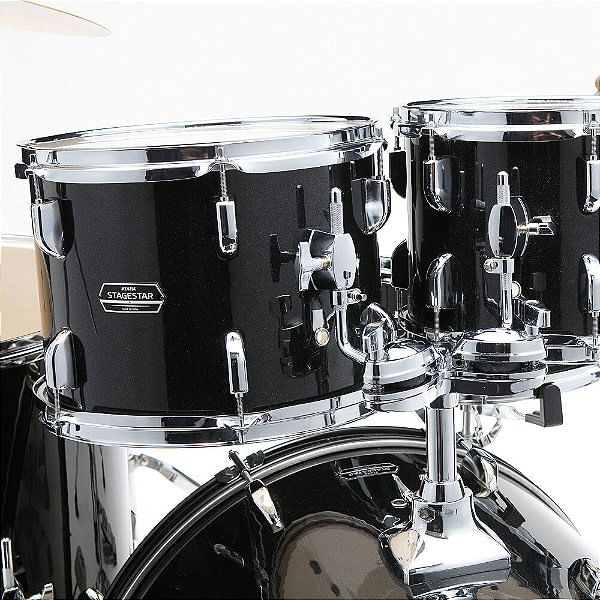 bateria-5-tambores-com-banco-ferragens-e-pratos-preta-sparkle-tama-stagestar-st5-vslh1km85z