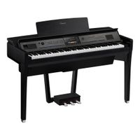 Piano Clavinova Yamaha CVP-909B 88 Teclas Preto Fosco
