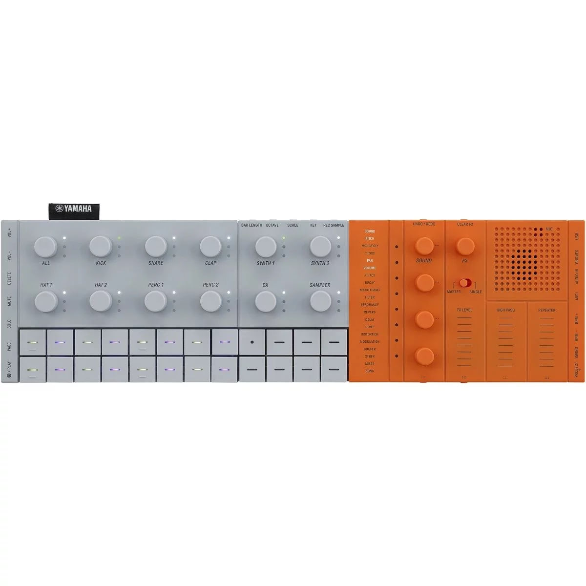 YAMAHA SEQTRACK オレンジ Modulo Yamaha SEQTRACK Orange Y2