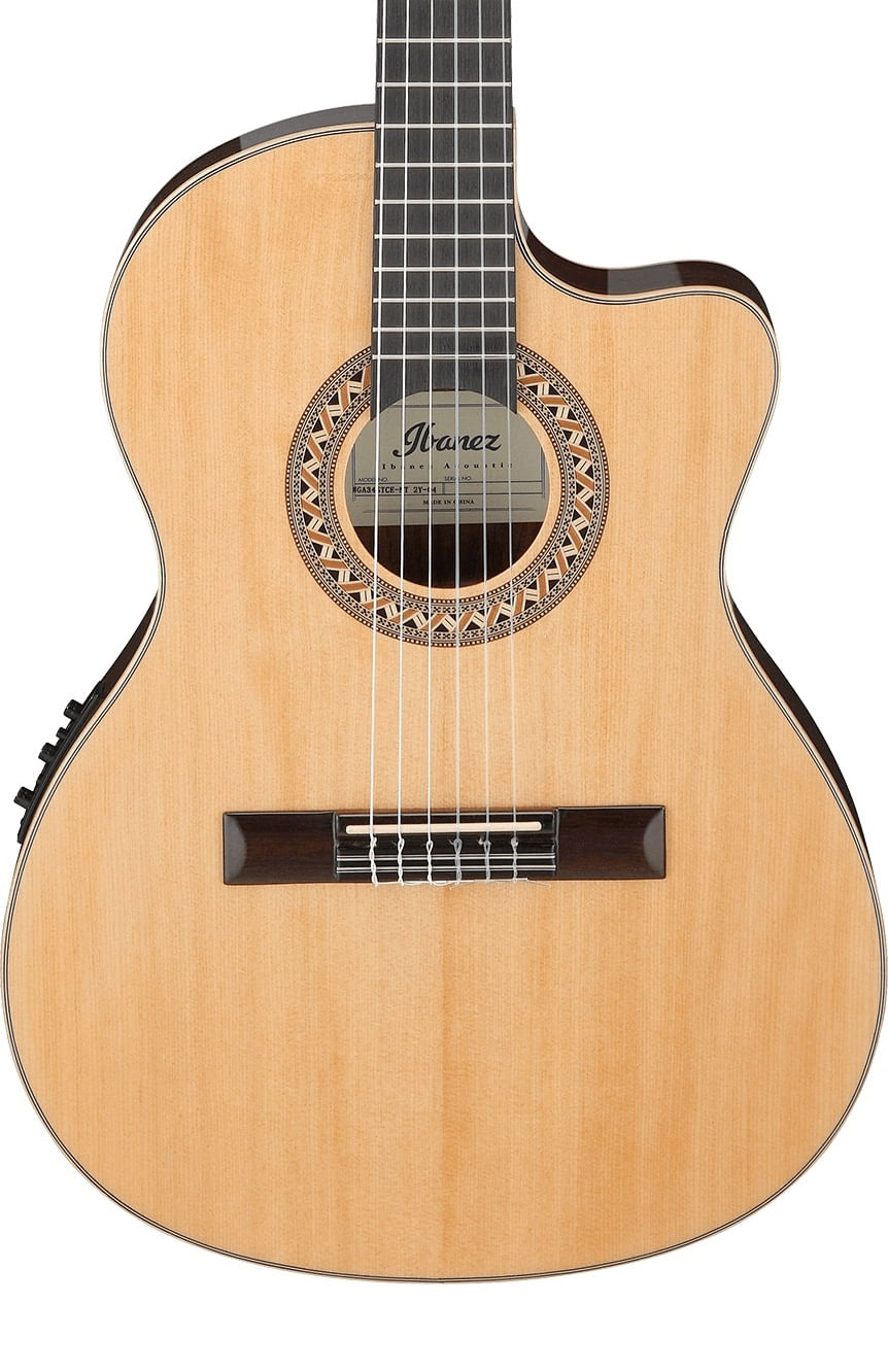 Violão Ibanez GA34STCE-NT Natural High Gloss