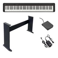Kit Piano Digital Casio CDP-S90BKC2-BR + Estante Ap Mobile EP150