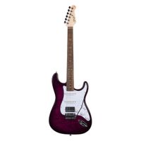 Guitarra Seizi Vintage Budokan Plus Quilted Purple