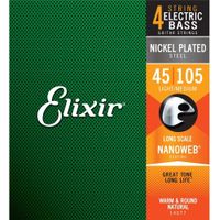 Encordoamento Baixo Elixir Medium/E.L.S 045/105 4 14077
