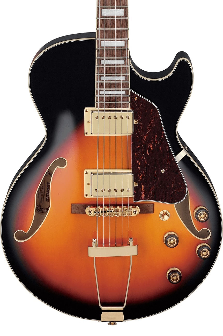 Guitarra Semi-Acustica AG AG75-BS Brown Sunburst