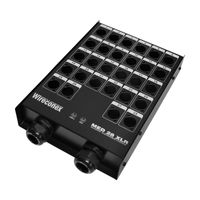 Painel Medusa Wireconex MED2 28 2SN 28 Vias XLR Sem Conector