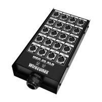 Painel Medusa Wireconex MED2 20 1SNCC 20 Vias XLR Com Conector