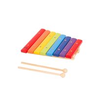 Xilofone Kidzzo Colorido 8 Teclas em Madeira