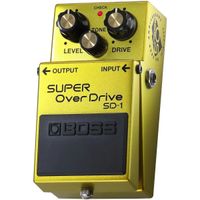 Pedal Efeito Boss SD-1 B50A Super Overdrive Edição Especial 50 Anos