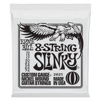 Encordoamento Guitarra Ernie Ball 010/074 Slinky 8 Cordas 2625