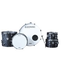 Bateria ZOWAG Z4 MROCKS Shell Pack 4 Pcs Birch Wood 22 Black Saquare