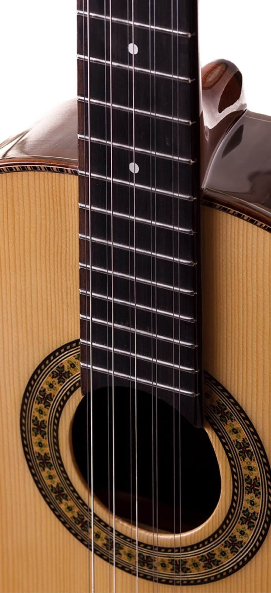 Viola Rozini RV113 A.C.N.J Concertista Classica AC Nat com Estojo