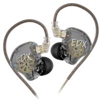Fone de Ouvido KZ EDX Lite Fume sem Mic
