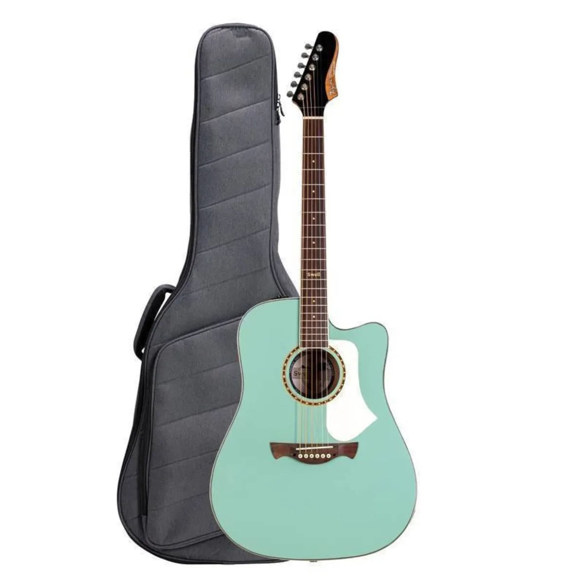 Violão Tagima Swell Deluxe Folk TQG Turquoise Green