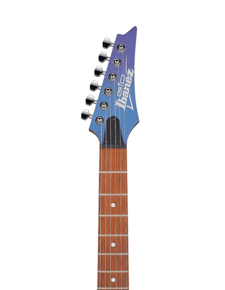 Guitarra Ibanez RG GRG121SP-BMC Blue Metal Chameleon Showroom