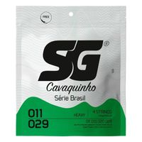 Encordoamento Cavaco SG Niquel Tensão Alta C/Bolinha (5131)