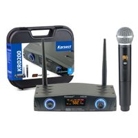 Microfone Karsect KRD200SM Simples Dinamico Sem Fio