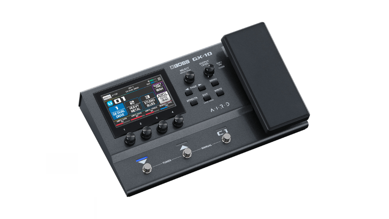 ギター boss GX-10 BOSS GX-10 | Processador de Efeitos para Guitarra e Baixo | Roland