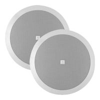 Par de Arandelas JBL 6" 6CO2R 25W Rms White