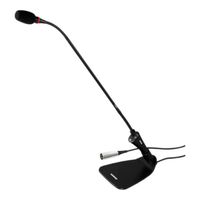 Microfone Shure CVG18DRS-B/C Gooseneck Condensador
