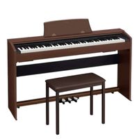 Kit Piano Digital Casio PX-770BN Marrom Privia +Banco CB-7BN