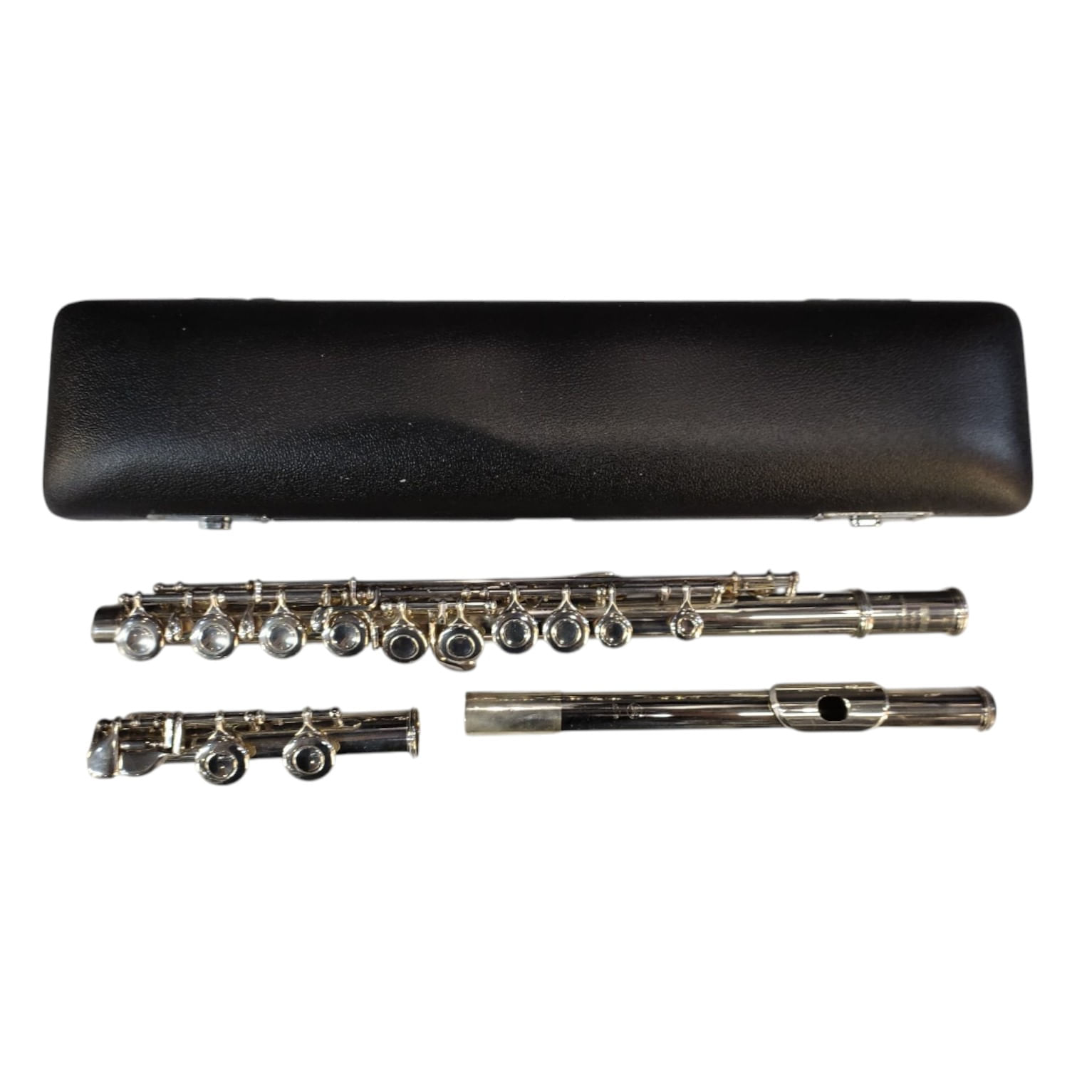 Flauta Yamaha Transversal YFL-311 Prata Usada