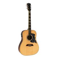 Violão Michael VM925DT Aço Elétrico Natural Satin