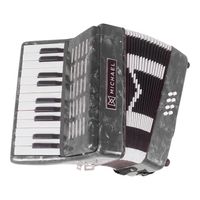 Acordeon Michael 8BX ACM0822 22K PBK Preto Perolado