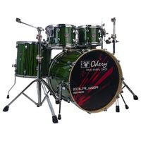 Bateria Odery Equalizer Lacquer Eq180L Emerald Green Trees