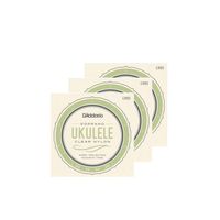 Kit 3 UND Encordoamento Ukulele Soprano D'addario Pro Arte EJ65S .24
