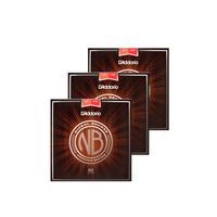 Kit 3 UND Encordamento Violão D'addario NB1356 .013 Nickel Bronze