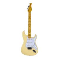 Guitarra Seizi Vintage Rising Sun Ozielzinho SSS Cream