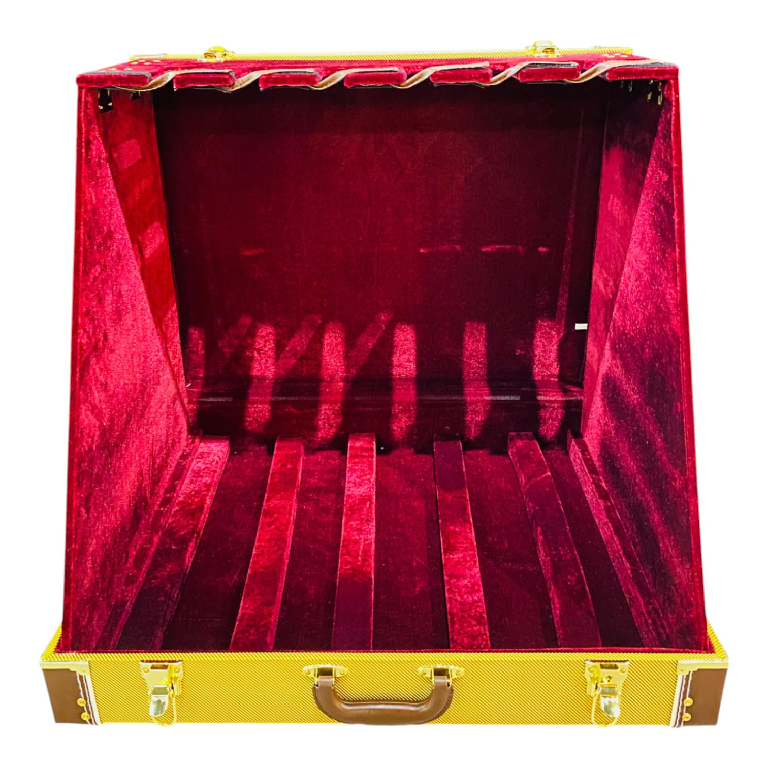 Rack Case Seizi Studio Vintage Tweed para 6 Instrumentos