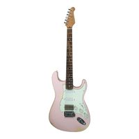 Guitarra Seizi Vintage Budokan HSS Relic Shell Pink