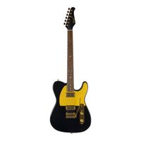 Guitarra Seizi Vintage Bonsai Black Gold