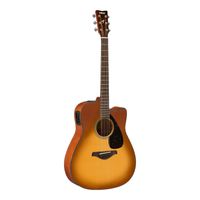 Violao Yamaha FGX800C Sunburst Eletro-Acustico