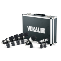 Microfone Vokal VDM7 7Pcs Para Bateria