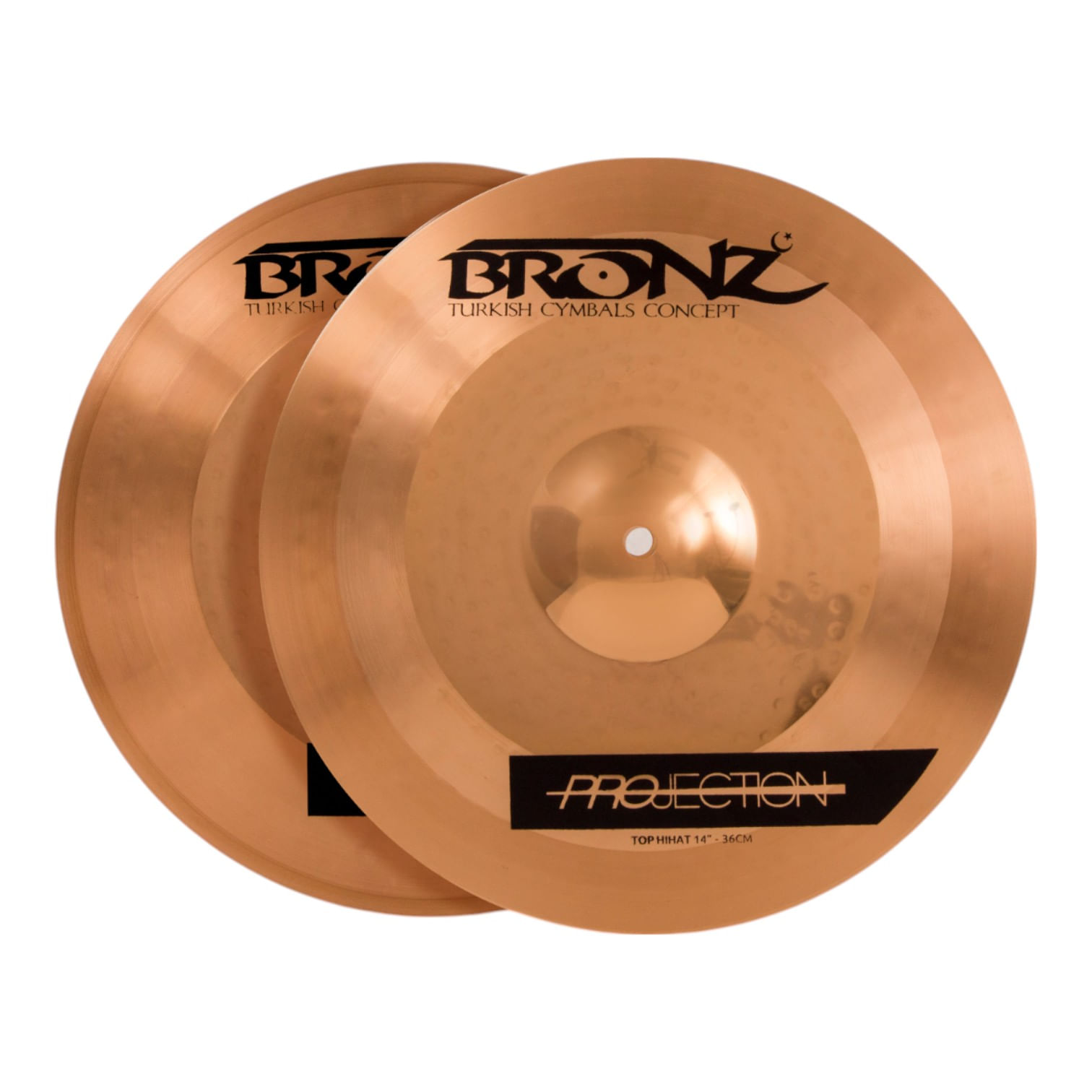 Kit de Pratos Bronz Projection Series BRZ-PRO-HCR20 14/16/20