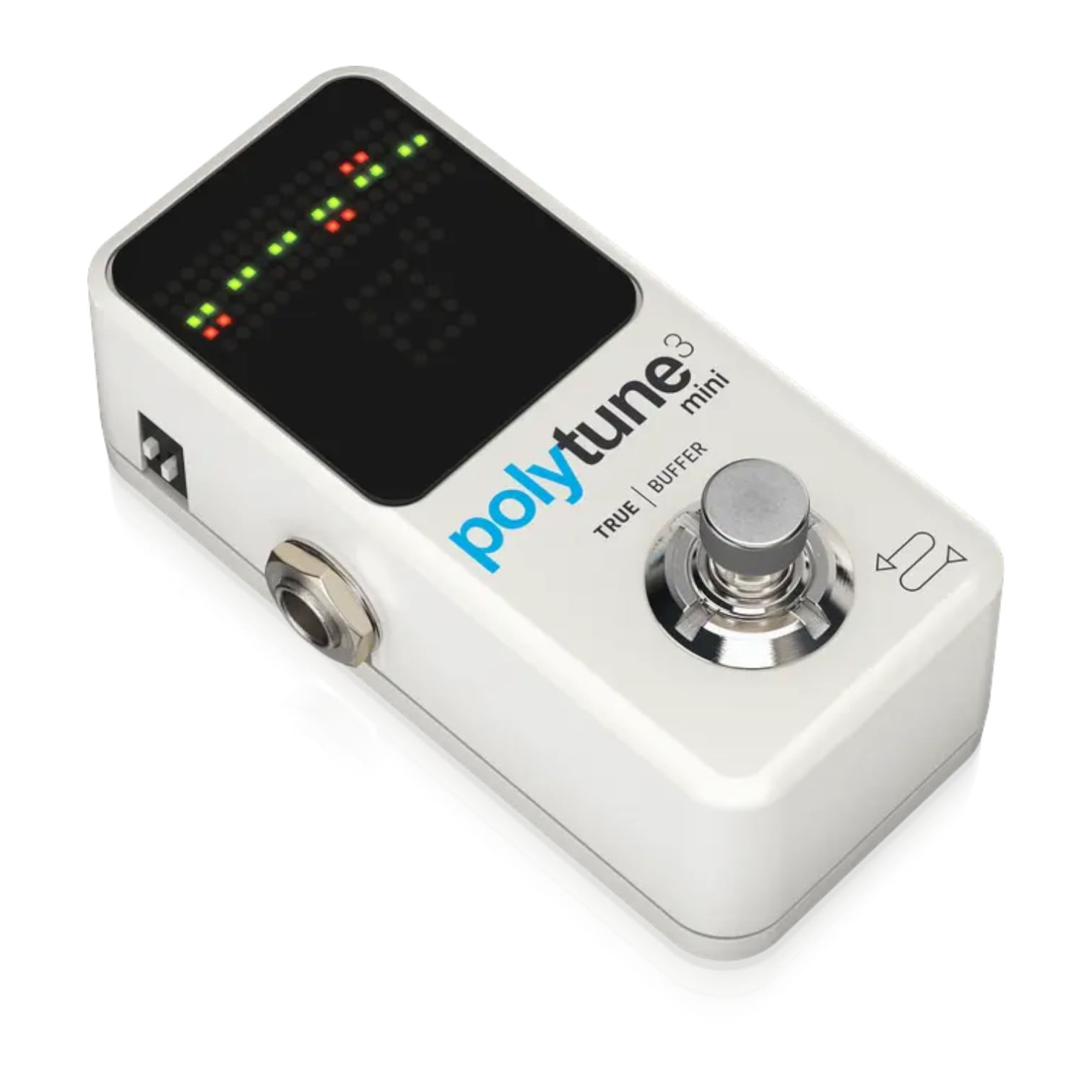 Pedal TC Electronic Polytune 3 Mini Noir Afinador White