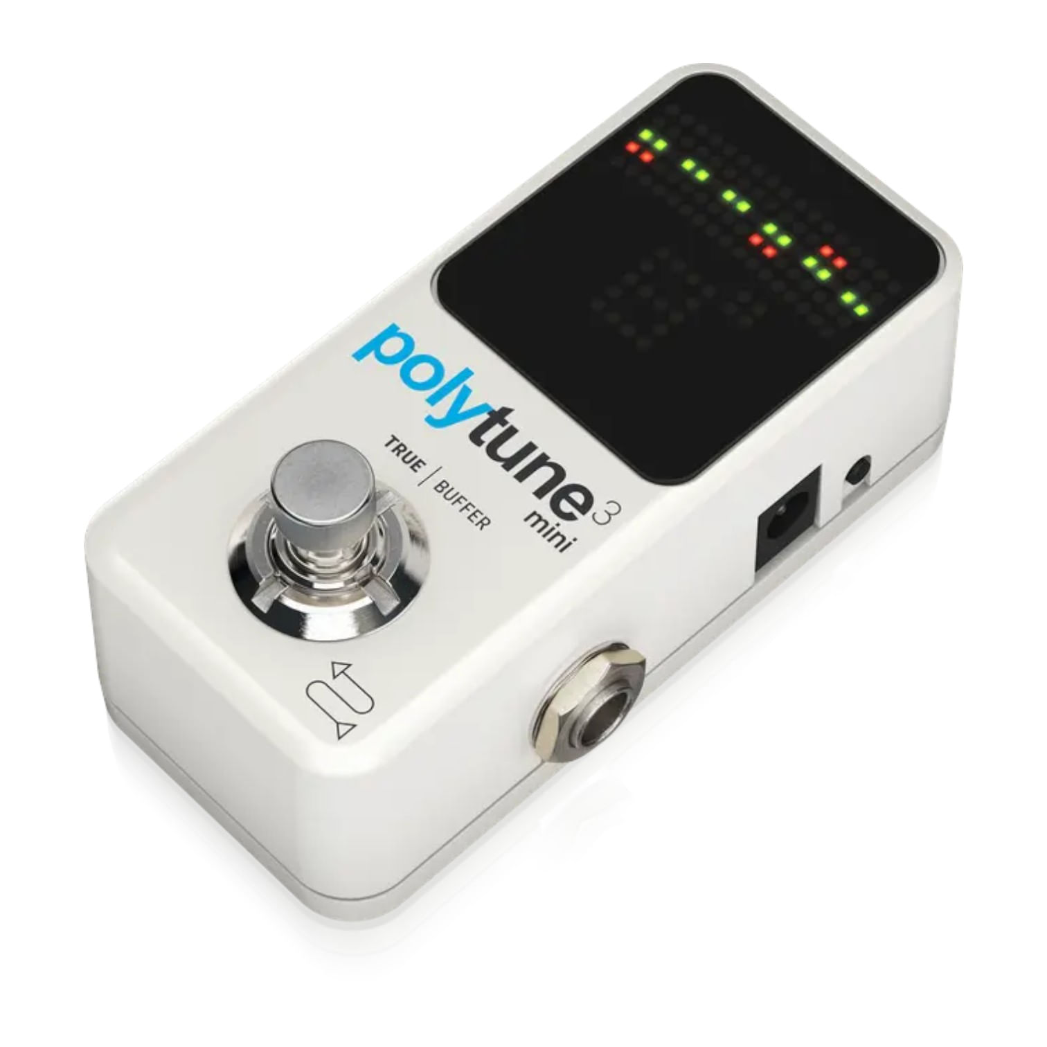 Pedal TC Electronic Polytune 3 Mini Noir Afinador White