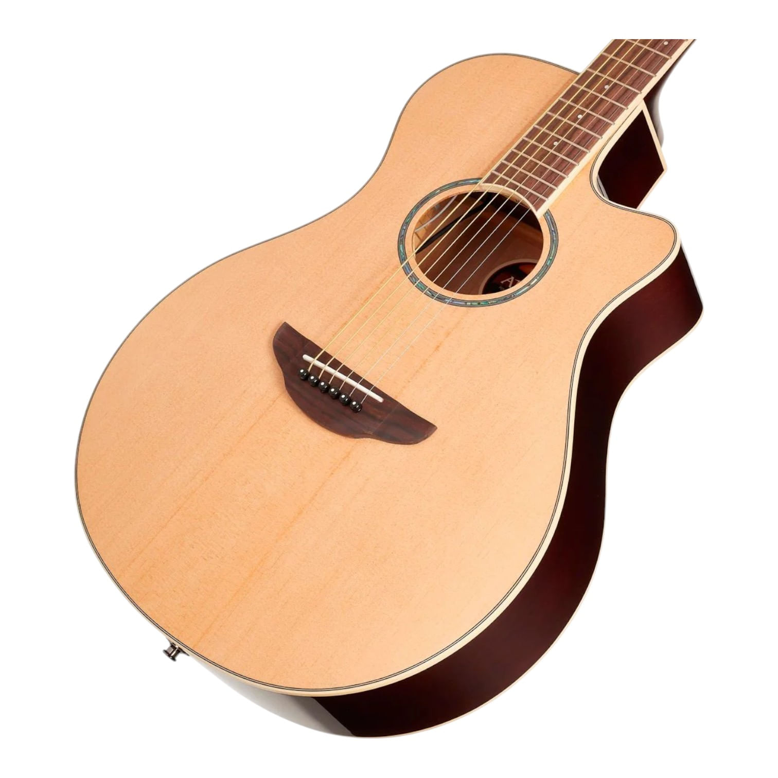 Violão Yamaha APX600 Flat Eletroacústico Natural Aço