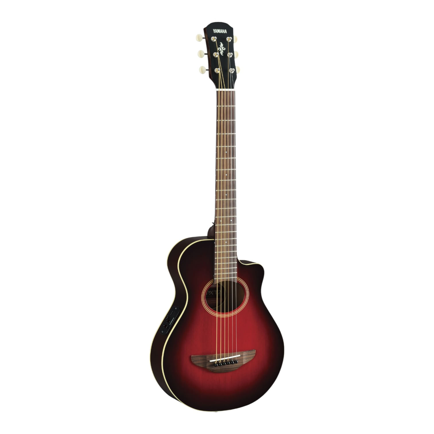 Violão Yamaha APXT2-DRB Eletroacústico Dark Red Burst Aço