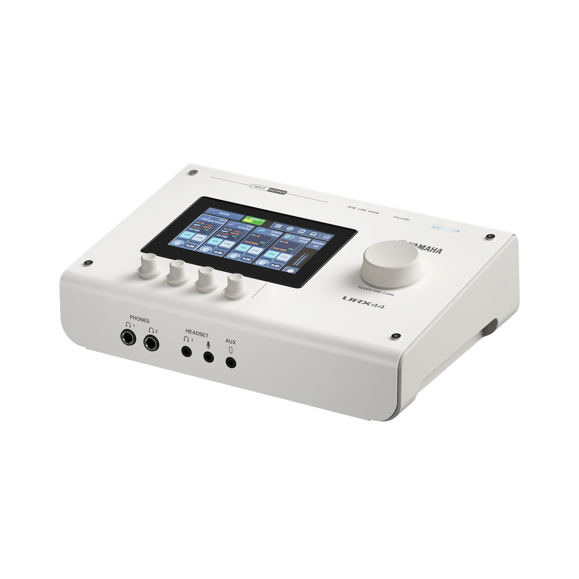 洋楽 G-RAP Young U / Connections Interface de Áudio Yamaha URX44 Portátil White