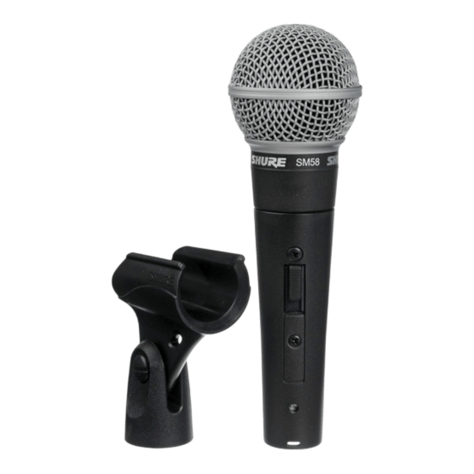Microfone Shure SM58S com Chave Liga e Desliga