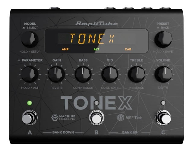 Processador Amplitube Tonex Pedal Tone Modeling Para Guitarra