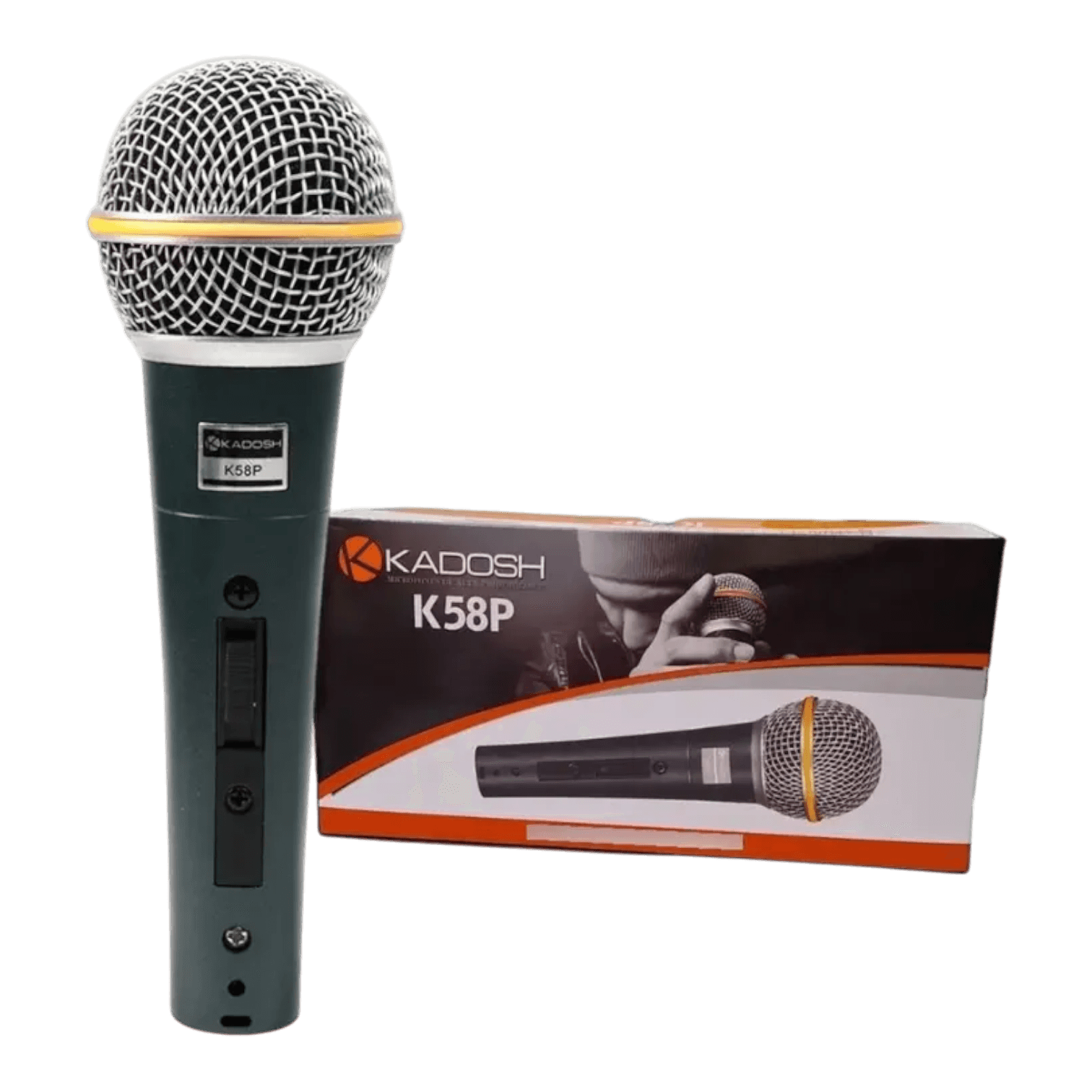 Microfone Dinâmico Kadosh K58P com Fio