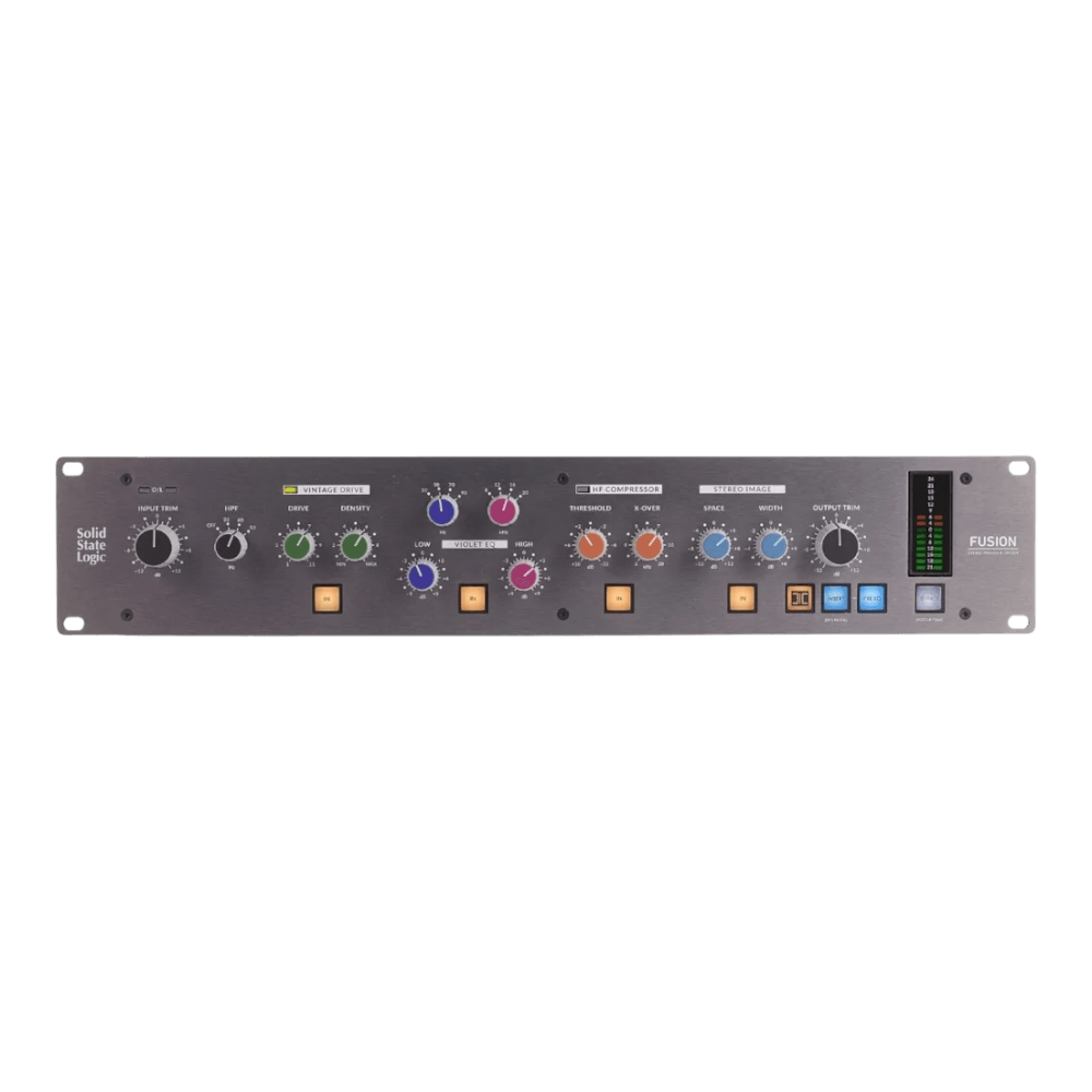 ゆきこ SSL FUSION マスタリングコンプレッサー Compressor Processador de Masterização SSL Fusion Preto
